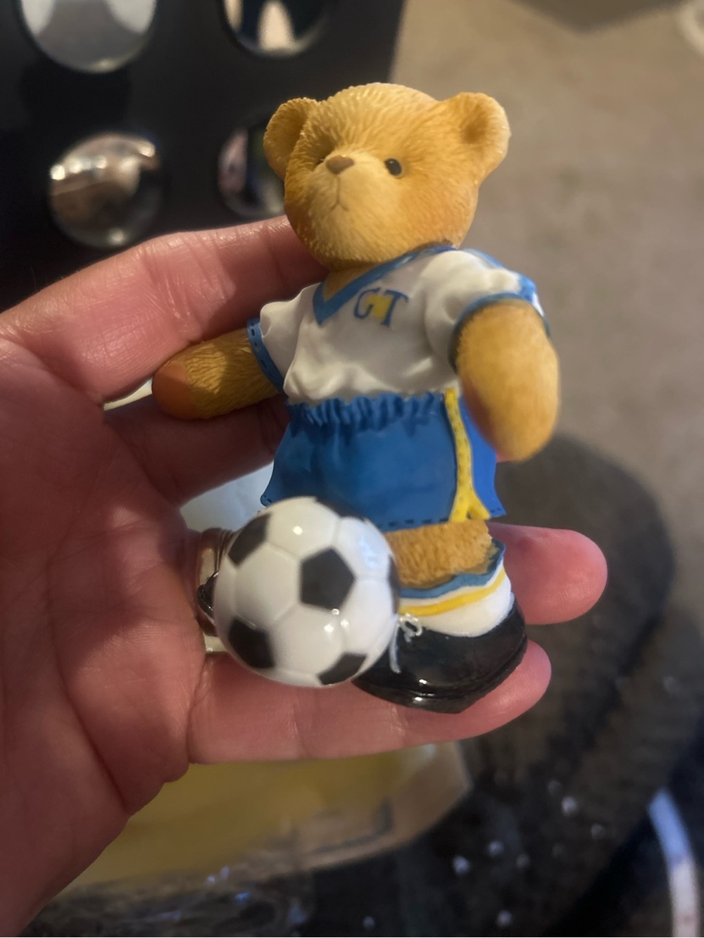Cherished Teddies Whitney “We Make A Winning Team” Soccer Player Figurine 302678